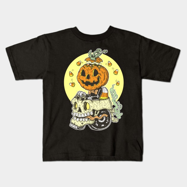 PUMP KING Kids T-Shirt by Firebrander